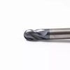 AlCrn enduisant la fraise en bout solide de carbure d'outils de coupe de la commande numérique par ordinateur HRC55 pour l'acier inoxydable