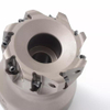 Porte-insert de fraise en bout indexable en alliage dur Fraise Cnc Tête de fraisage