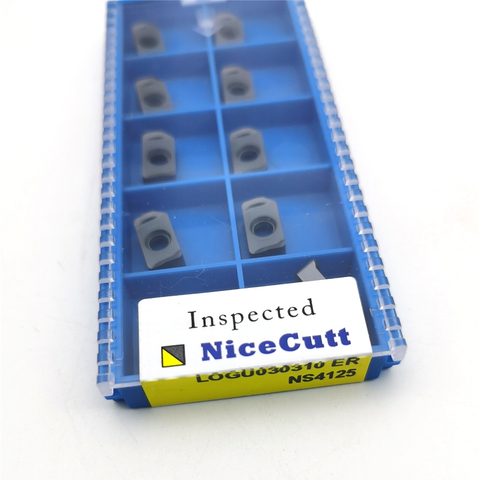 LOGU0303 insère des Inserts de fraisage à grande vitesse porte-outil de tour de lame MFH CNC support d'alimentation rapide porte-outil de fraisage correspondant