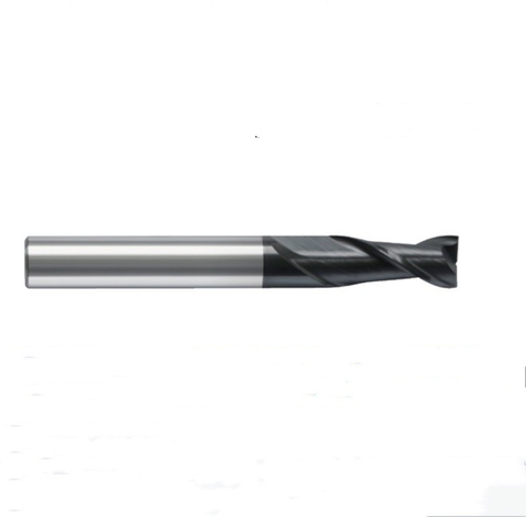 Fraise en carbure monobloc P20F à 2 dents pour la série P20F-S2 de longueur standard