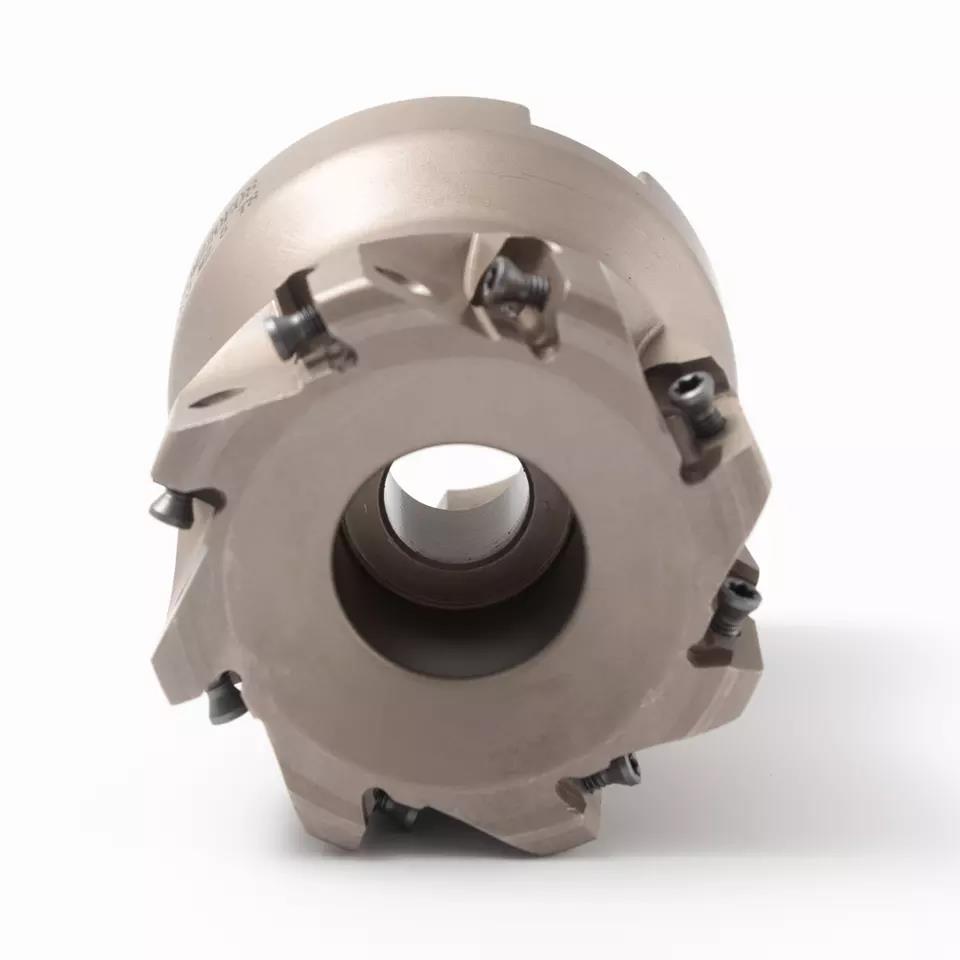 Porte-insert de fraise en bout indexable en alliage dur Fraise Cnc Tête de fraisage