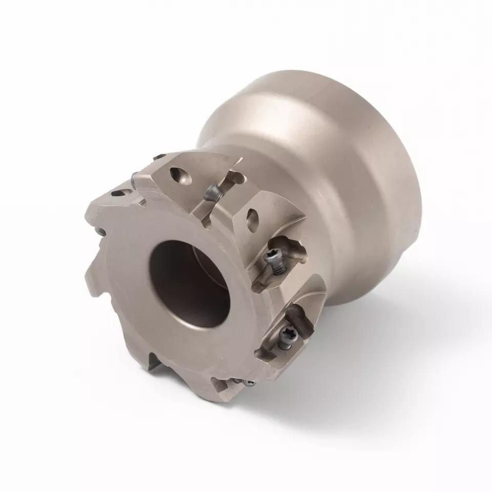 Porte-insert de fraise en bout indexable en alliage dur Fraise Cnc Tête de fraisage