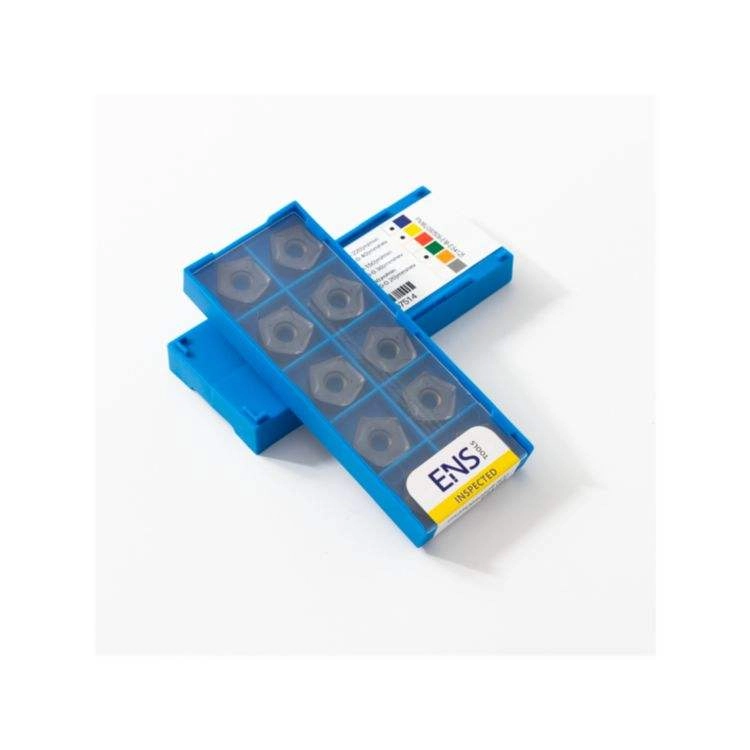 Fabricant d'insert en carbure de tungstène, insert d'usinage de fraisage de semi-finition pour outil de fraisage