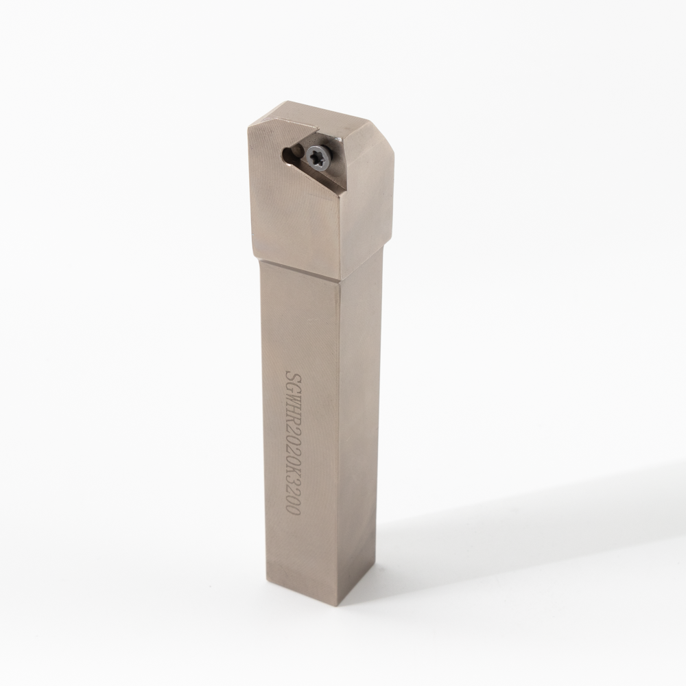 Excellente qualité SGWHR2020K3200 OEM ODM Nickel alliage dur support de tournage outil Cnc porte-outil de rainurage externe pour l'usinage