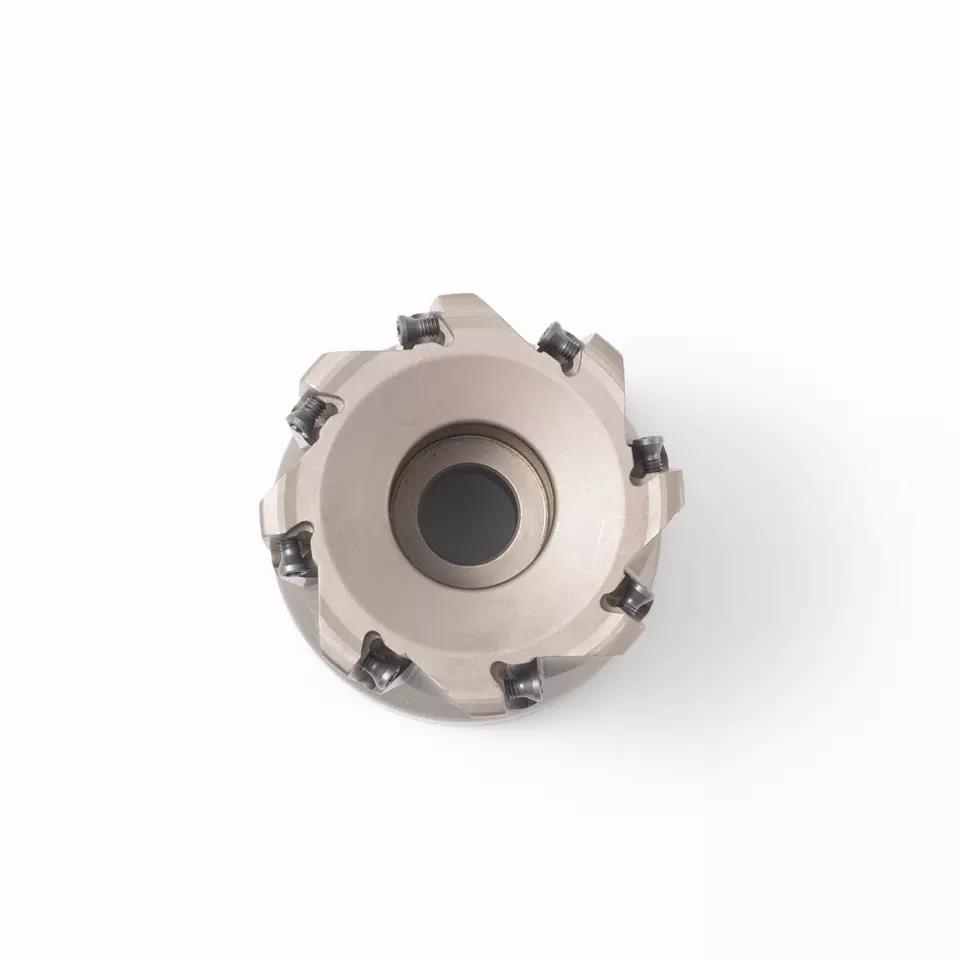 Porte-insert de fraise en bout indexable en alliage dur Fraise Cnc Tête de fraisage